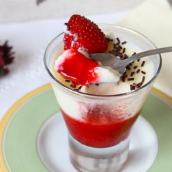 Mascarpone and Orange Panna Cotta