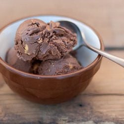 Dark Chocolate Truffle Ice Cream