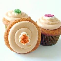 Butterscotch-Maple Cupcakes