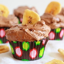 Chocolate Banana Cupcakes