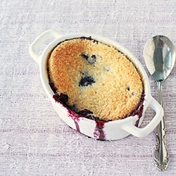 Wild Blueberry Cobbler