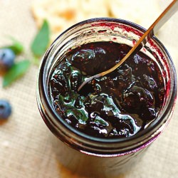 Blueberry Jam with Mint