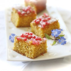 Orange Flower Polenta Cake