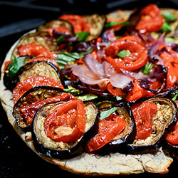 Roasted Ratatouille Pizza