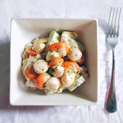 Spring Scallop Salad