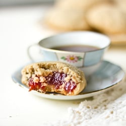 Guava-Filled Shortbread Cookies
