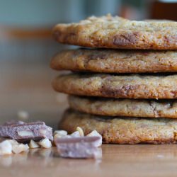 Chewy Toffee Cookies