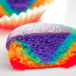 Rainbow Cupcakes