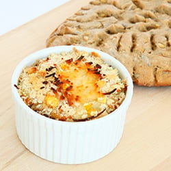 Baked Potato and Corn