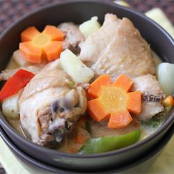 Coconut Chicken w/ Pineapple