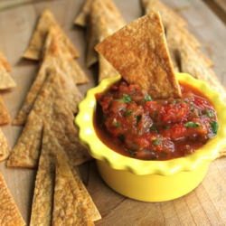 Roasted Salsa & Chips