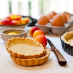 Plums and Almond Frangipane Tart
