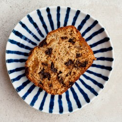 Banana Bread w/ Chocolate & Ginger