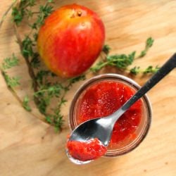 Roasted Red Plum & Thyme Jam