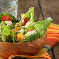 Salad with Hatch Chile Dressing