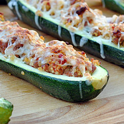 Italian Stuffed Zucchini