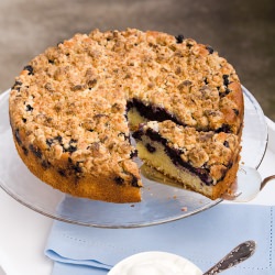 Blueberry Buttermilk Streusel Cake