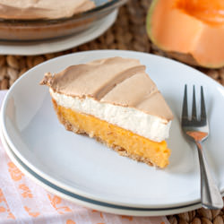 Cantaloupe Meringue Pie