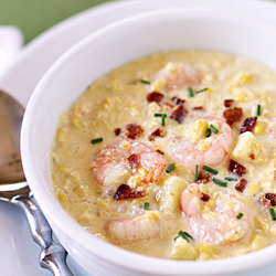 Sweet Corn and Shrimp Chowder