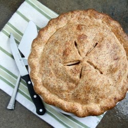 Cheddar-Crust Apple Pie