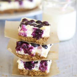 Lemon Blueberry Cheesecake Bars