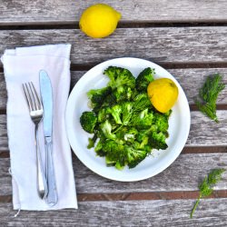 Broccoli in Lemon Dill Dressing