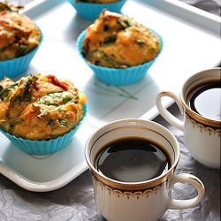 Muffins w/ Spinach