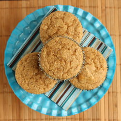 Spelt Peanut Butter Muffins