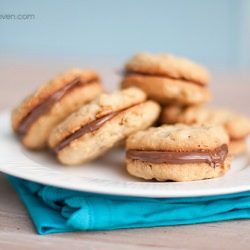 Peanut Butter Nutella Cookies