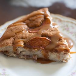 Apple Pancake w/ Caramel