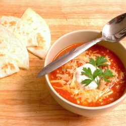 Mexican Habanero Tomato Soup