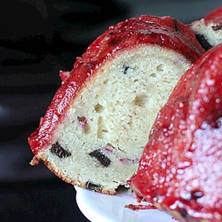 Chocolate Raspberry Bundt Cake