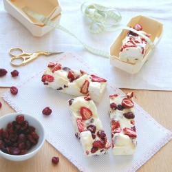 White Chocolate, Cranberry