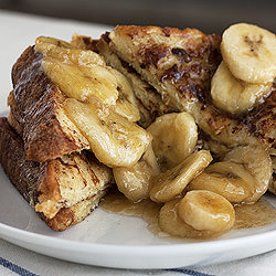 Bananas Foster French Toast