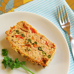 Turkey, Pork & Tomato Meatlof