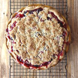 Pie Dough & Raspberry Pie