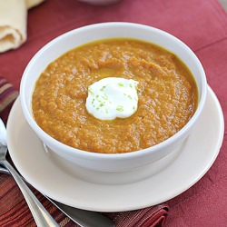 Spicy Carrot & Ginger Soup