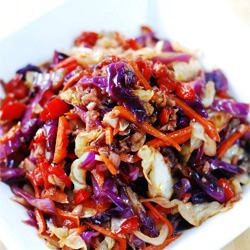 Stir-Fry Sweet 4 Color Vegetables