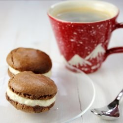 Chocolate Macarons