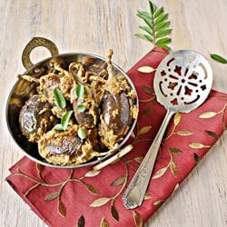Stuffed Eggplant Curry