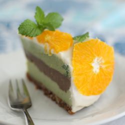 Spearmint & Chocolate Cheesecake
