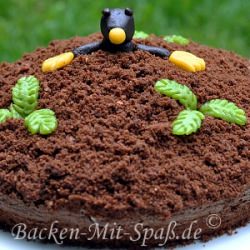 Mole Mound Cake