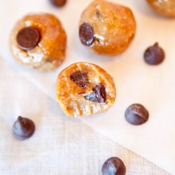 Peanut Butter Biscoff Cookie Dough Bites
