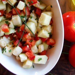 Cucumber & Tomato Salad