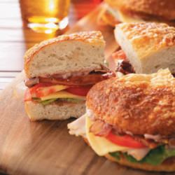 Turkey Focaccia Club