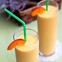 Mango and Peach Smoothie