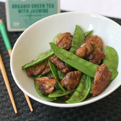 Ginger Chicken and Sweet Pea Salad