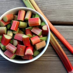 Strawberry-Rhubarb Sorbey