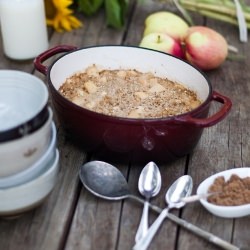 Baked Apple Pie Oatmeal