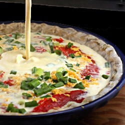 ‘Almost’ a Rainbow Quiche